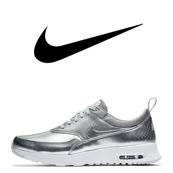 Nike Air Max Thea 'Metallic Silver'  - Size 10 - Picture 1 of 8